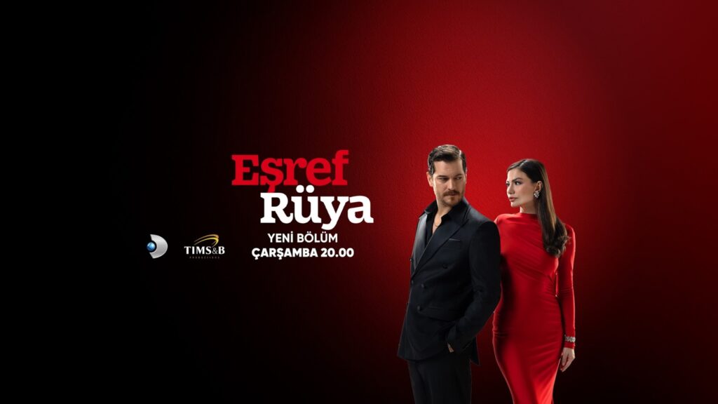 Eşref Rüya (Eşref's Dream) main cast sharing a lighthearted moment, a popular romantic comedy on our Top Turkish Dramas list.