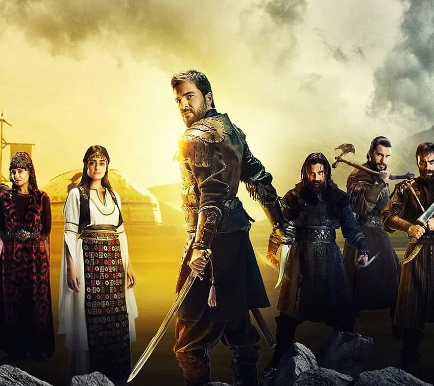 Main character Ertuğrul from the epic historical Turkish Dramas (Dizi) series.