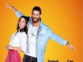 Early Bird Turkish drama official poster featuring Can Yaman and Demet Özdemir as Can and Sanem