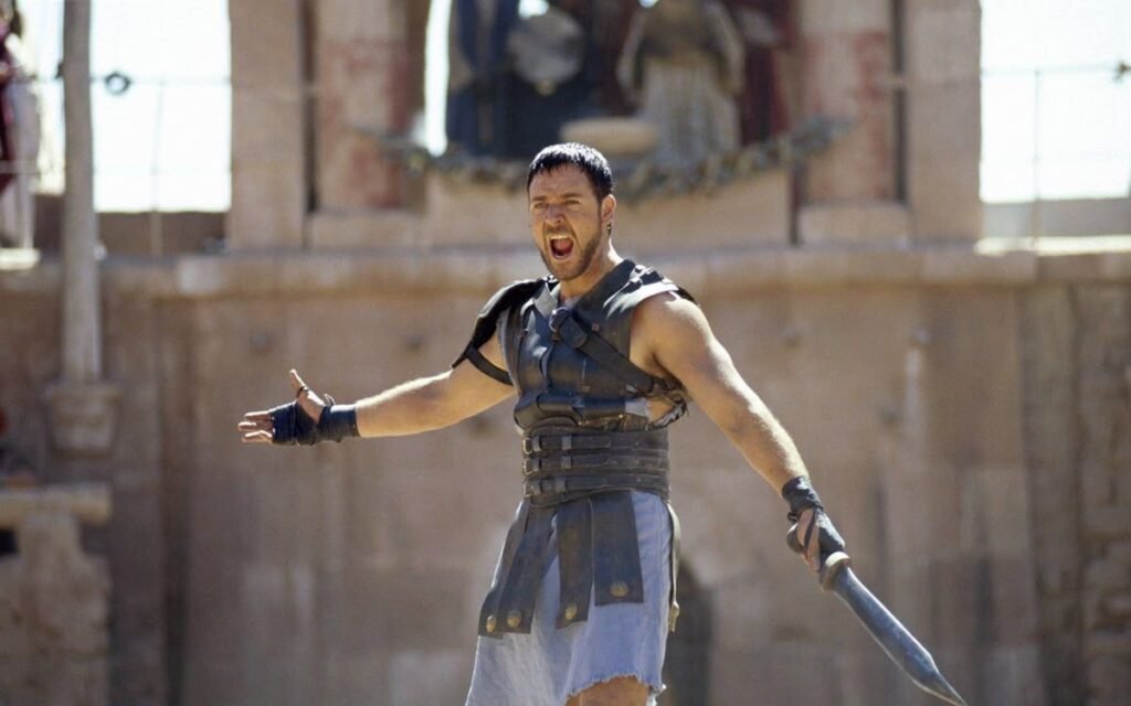 gladiator 2 historical epic scene
